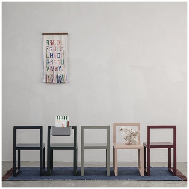 Børnestol little architech fra ferm living børnemøbler babysleep.dk Spisestue i udestue